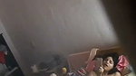 Horny village cousin sister fingering while watching porn first time