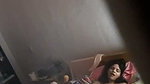Horny village cousin sister fingering while watching porn first time
