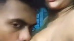 chubby wife boobs sucking by husband