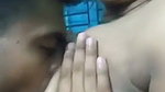 chubby wife boobs sucking by husband