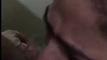 Aunty give Blowjob to lover i public toilet
