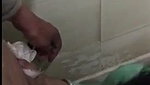 Aunty give Blowjob to lover i public toilet