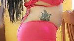 Beautiful hot girl show her boobs  dancing