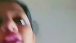 Telugu aunty show her huge melon  pussy