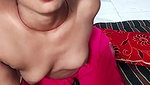 Saniya Doll face show with tits