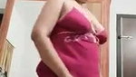 Aunty show her boobs  pussy