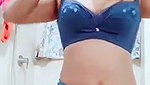 Beautiful girl show her hot boobs   pussy