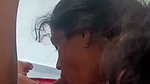 cute girl giving Blowjob to his lover