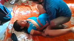 Husband friend fuck hard on floor