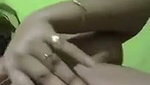 Naughty girl showing her boobs  wet pussy