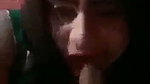 Shemale giving Blowjob to his big brother