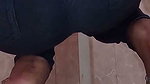 pussy show on squat position