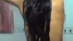 nude slim girl shower