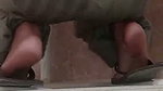 desi girl pissing on toilet
