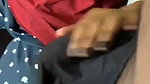 Innocent sister giving blowjob to brother