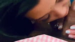 Awesome looking Mumbai girl giving Blowjob deeply