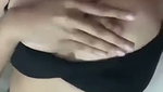 Beautiful girl showing her boobs  wet pussy