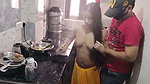 Beautiful slim bhabhi fuck hard in kitchen room