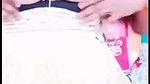 Hot lady showing her huge boobs  pussy on live