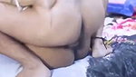 Hot model fucking hard on bed  cum on her pussy