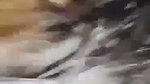 Lady show her huge boobs  riding