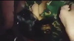 Lady show her huge boobs  riding