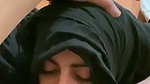 Muslim girl giving Blowjob to lover