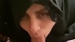 Muslim girl giving Blowjob to lover