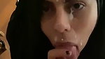 Muslim girl giving Blowjob to lover
