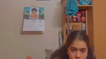Sexy beautiful girl undress  show her boob