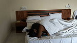 Sexy hot couple fuck hard in hotel room