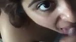Slut bhabhi giving Blowjob  cum on her face