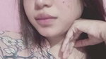 horny cute girl shows boobs on video call