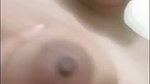 horny cute girl shows boobs and fingering pussy 3