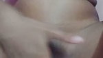 horny cute girl shows boobs and fingering pussy