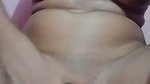 horny cute girl shows boobs and fingering pussy