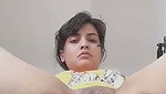 Indian bitch is showing her asshole