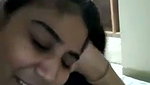 Beautiful girl give Blowjob to lover