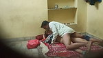Devar bang his bhabhi on floor