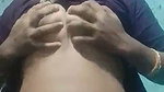 Horny girl showing her pink pussy  boob