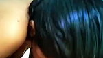 Hot girl giving deeply Blowjob