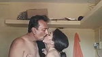 Hot girl showing  enjoying with neighbour uncle