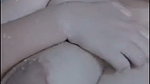 Hot lady showing her huge boobs while bathing