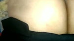 Husband apply oil  try to fuck his wife ass