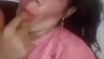 Lady showing her asshole