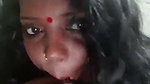 Sexy hot bhabhi sucking her boobs  showing