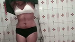 sexy hot girl stripping clothes and show boobs and ass 2
