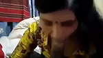 Sexy lady give Blowjob to his husband