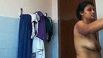 Sexy lady undress  go to take shower