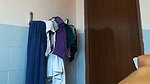 Sexy lady undress  go to take shower